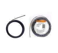 TDM SQ0590-0022 Нейлоновая кабельная протяжка НКП диаметр 4мм длина 10м с наконечниками (черная)