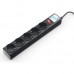 PowerCube Фильтр-удлинитель 10.0м, 5 розеток,10А (SPG5-10M), черный графит