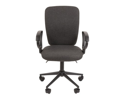 Офисное кресло Chairman 9801 Россия ткань С-2 серый Black (7111817)
