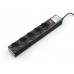 PowerCube Фильтр-удлинитель (SPG5-В2) 1.9 м, , 5 розеток, д/подкл. к UPS (C14), 10А/2,2кВт, черный