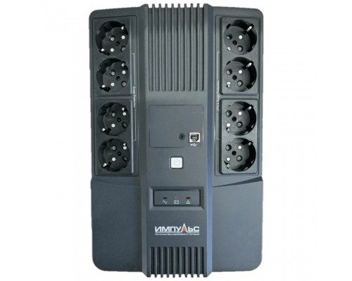 ИБП МАСТЕР 600 360Вт 600ВА 600/360 ВА/Вт, LED, USB, RJ11/RJ45, SCHUKOx8 черный MT60102