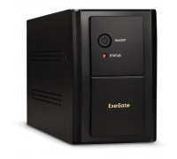 Exegate EX292611RUS ExeGate SpecialPro UNB-2200.LED.AVR.1SH.2C13.RJ.USB &lt;2200VA/1300W, LED, AVR,1*Schuko+2*C13, RJ45/11, USB, металлический корпус, Black&gt;