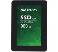 SSD 2.5 HIKVision 960GB С100 Series &lt;HS-SSD-C100/960G&gt; (SATA3, up to 550/480MBs, 3D NAND, 320TBW)