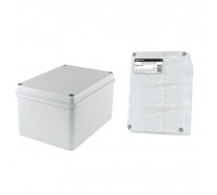 TDM SQ1401-1261 Распаячная коробка ОП 150х110х85мм, крышка, IP44, гладкие стенки, инд. штрихкод,