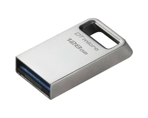 Kingston USB Drive 128GB DataTraveler Micro USB3.0, серебристый dtmc3g2/128gb