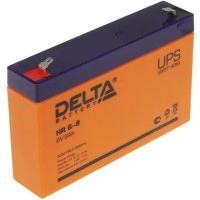 Delta HR 6-9 (9 Ач, 6В) свинцово- кислотный аккумулятор