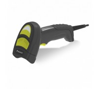 Newland NLS-HR4280-H5 HR42 Halibut, 2D CMOS Handheld Reader Mega Pixel, High Density & DPM (Black & Yellow) with 3 meter coiled USB cable. (KIT Scanner + Cable USB coiled)