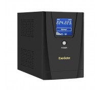Exegate EX292800RUS ExeGate SpecialPro Smart LLB-1500.LCD.AVR.2SH.3C13.USB &lt;1500VA/950W, LCD, AVR, 2*Schuko+3*C13, USB, съемн.кабель, металлический корпус, Black&gt;
