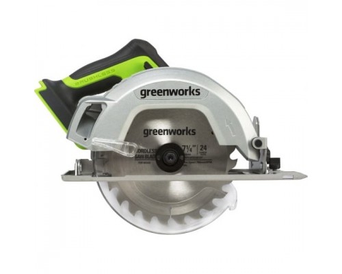 Greenworks GD24CS 24В Пила циркулярная (без аккум.бат и зарядн.уст-ва) 1500907