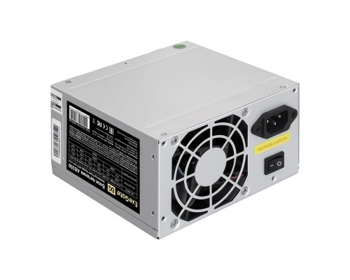 Exegate EX219182RUS-PC 350W ExeGate AB350 (ATX, PC, 8cm fan, 24pin, 4pin, 3xSATA, 2xIDE, кабель 220V в комплекте)