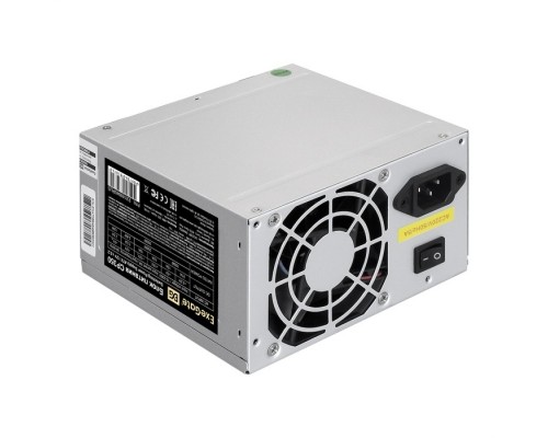 Exegate EX169945RUS-PC 350W ExeGate CP350 (ATX, PC, 8cm fan, 24pin, 4pin, 3xSATA, 2xIDE, кабель 220V в комплекте)