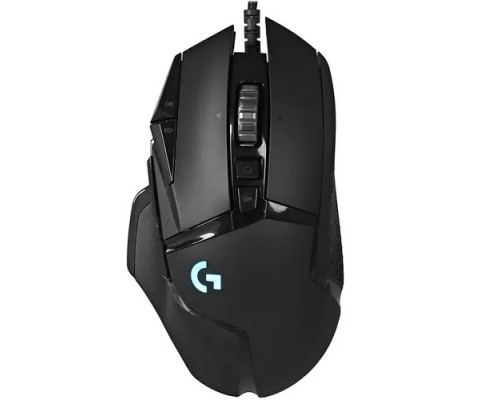 910-005474/910-005471/910-005469 Logitech Игровая мышь G502 HERO High Performance Gaming Mouse, чёрный