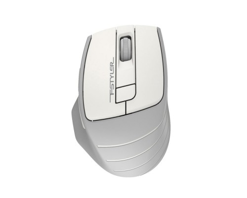 A4Tech Fstyler FG30S белый/серый оптическая (2000dpi) silent беспроводная USB (6but)