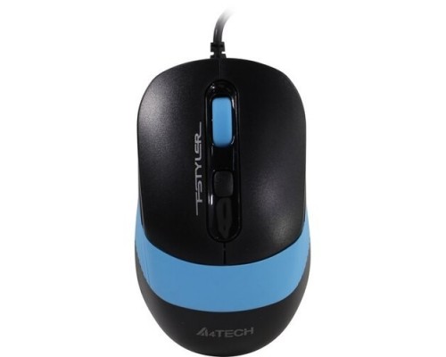 A4Tech Fstyler FM10 черный/синий оптическая (1600dpi) USB (4but)