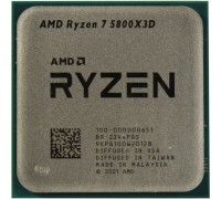 CPU AMD Ryzen 7 5800X3D OEM (100-000000651) 3.4/4.5GHz Without Graphics AM4