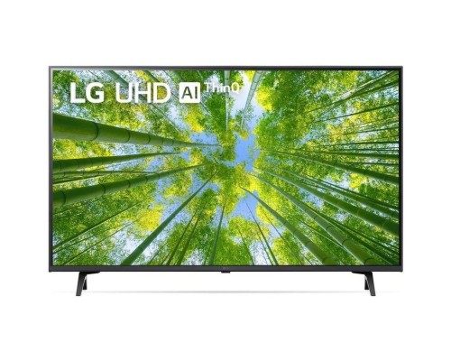 LG 43 43UQ80006LB.ARUB металлический серый Ultra HD 60Hz DVB-T DVB-T2 DVB-C DVB-S DVB-S2 USB WiFi Smart TV (RUS)