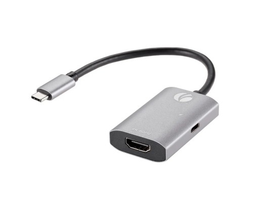 VCOM CU452A Адаптер USB 3.1 Type-Cm --&gt; HDMI A(f) , 4K@60Hz, PD charging, Alum Shell, VCOM &lt;CU452A&gt; 4895182218017