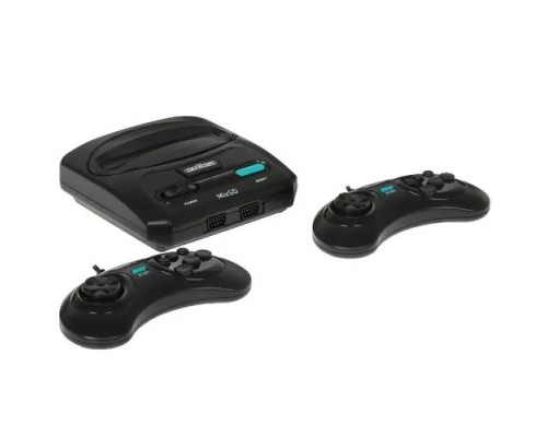 Sega Retro Genesis MixSD (8+16Bit) + 350 игр (AV кабель, microSD слот, 2 проводных джойстика) ConSkDn109 (568088)
