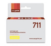 Easyprint CZ132A Картридж № 711 (IH-132) для HP Designjet T120/520, желтый, с чипом