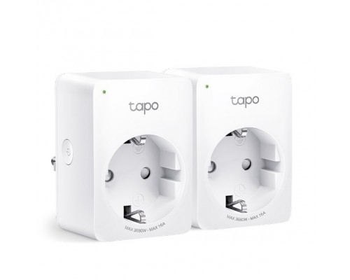 TP-Link Tapo P110(2-pack) Умная мини Wi-Fi розетка с мониторингом энергопотребления, 2 шт.