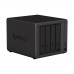 Synology DS923+ Сетевое хранилище C2GhzCPU/4Gb(upto8)/RAID0,1,10,5,6/up to 4hot plug HDDs SATA(3,5 or 2,5)(up to 9 with DX517)/2xUSB3.0/2GigEth/iSCSI/2xIPcam(up to 40)/1xPS/3YW