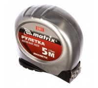 MATRIX Рулетка Magnetic, 5 м х 19 мм, магнитный зацеп 31011