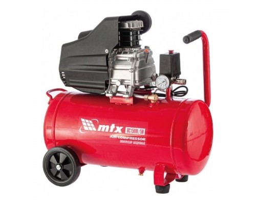 MTX Компрессор воздушный DC1500L/50, 1,5 кВт, 50 л, 210 л/мин// MTX 58004