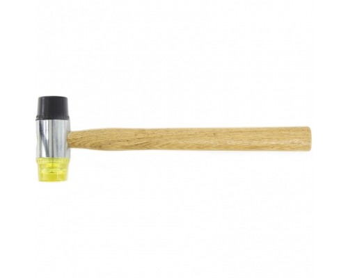 SPARTA Молоток рихтовочный, бойки 35 мм, комбинированная головка, деревянная ручка 108305