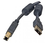 Defender USB04-10 PRO USB 2.0 для соед. 3.0м AM/BM , зол.конт, 2фер.фил. (87431)