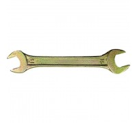 СИБРТЕХ Ключ рожковый, 8 х 9 мм, желтый цинк 14302