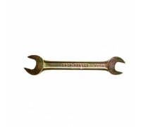 СИБРТЕХ Ключ рожковый, 12 х 13 мм, желтый цинк 14305