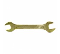 СИБРТЕХ Ключ рожковый, 13 х 14 мм, желтый цинк 14306