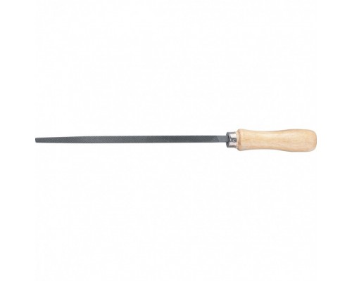 СИБРТЕХ Напильник, 200 мм, квадратный, деревянная ручка 15926