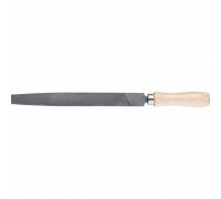 СИБРТЕХ Напильник, 150 мм, плоский, деревянная ручка 16223