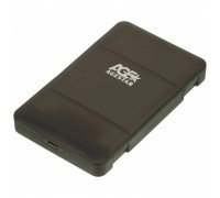 AgeStar 31UBCP3C Внешний корпус для HDD/SSD SATA USB3.1 пластик черный 2.5