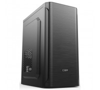 CBR PCC-MATX-MX10-450W2 mATX Minitower MX10, c БП PSU-ATX450-08EC (450W/80mm), 2*USB 2.0, HD Audio+Mic, Black