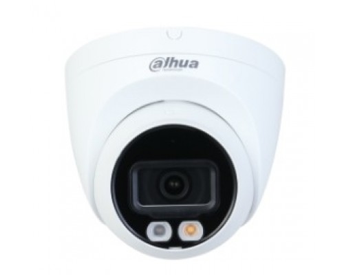 DAHUA DH-IPC-HDW2449TP-S-IL-0280B Уличная турельная IP-видеокамера Smart Dual Light с ИИ 4Мп, 1/2.9” CMOS, объектив 2.8мм, видеоаналитика, ИК до 30м, LED до 30м, IP67, корпус: металл, пластик