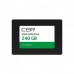 CBR SSD-240GB-2.5-LT22, Внутренний SSD-, серия Lite, 240 GB, 2.5, SATA III 6 Gbit/s, SM2259XT, 3D TLC NAND, R/W speed up to 550/520 MB/s, TBW (TB) 120