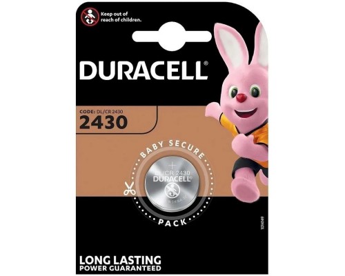 Duracell CR2430/1BL (1 шт. в уп-ке)
