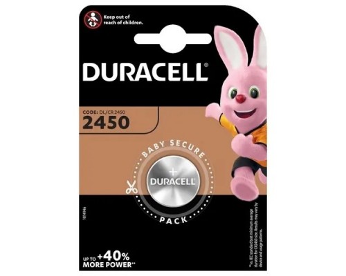 Duracell CR2450/1BL (1 шт. в уп-ке)
