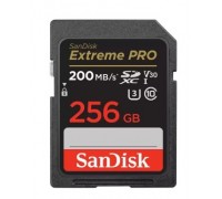 Micro SecureDigital 256GB SanDisk Extreme Pro UHS-I Class 3 (U3) V30 200/140 MB/s &lt;SDSDXXD-256G-GN4IN&gt;
