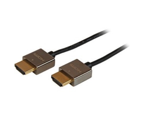 Filum Кабель HDMI Pro 1 м., slim, ver.2.1, мет. разъемы, медь, черный, разъемы: HDMI A male-HDMI A male, пакет. FL-CProSL2.1-HM-HM-1M (901876)