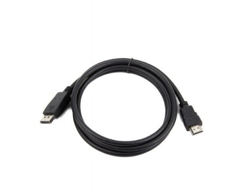Filum Кабель Display port-HDMI 1.8 м., медь, черный, разъемы: Display port male- HDMI A male, пакет. FL-C-DPM-HM-1.8M (894192)