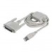 Gembird/Cablexpert Конвертер COM устр.-&gt;USB порт AM/DB25M, 1.8м, блистер (UAS112)