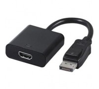 Filum Адаптер Display port - HDMI, 0.15 м., разъемы: DP male-HDMI A female, пакет. FL-A-DPM-HF-0.15M (894149)