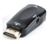 Filum Адаптер HDMI - VGA, 0.15 м., разъемы: HDMI A male-VGA female-mini jack female, пакет. FL-A-HM-VGAF-mjack-1 (894151)