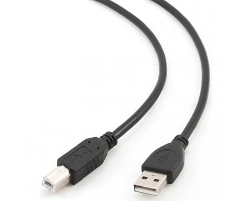 Filum Кабель USB 2.0 Pro, 1.8 м., черный, разъемы: USB A male-USB B male, пакет. FL-CPro-U2-AM-BM-1.8M (894166)