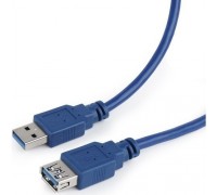 Filum Кабель удлинитель USB 3.0, 1.8 м., синий, разъемы: USB A male-USB A female, пакет. FL-C-U3-AM-AF-1.8M (894175)