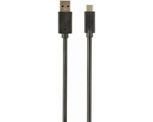 Filum Кабель USB 3.0, 1 м., черный, 3A, разъемы: USB A male- USB Type С male, пакет. FL-C-U3-AM-CM-1M (894178)
