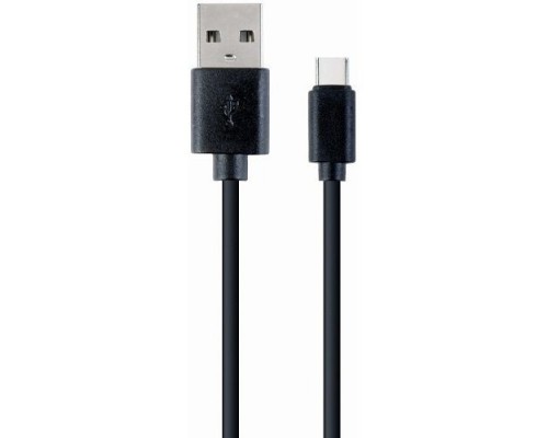 Filum Кабель USB 2.0 Pro, 1.8 м., черный, 2A, разъемы: USB A male- USB Type С male, пакет. FL-CPro-U2-AM-CM-1.8M (894181)